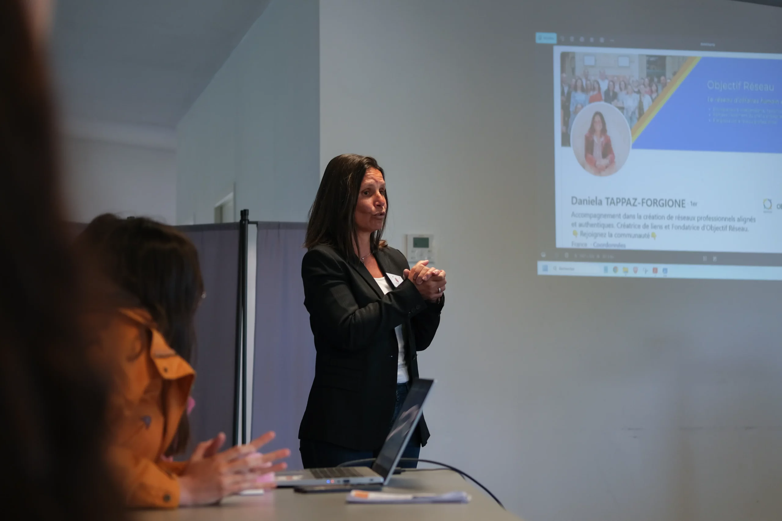 Daniela Tappaz Forgione présente Objectif Réseau